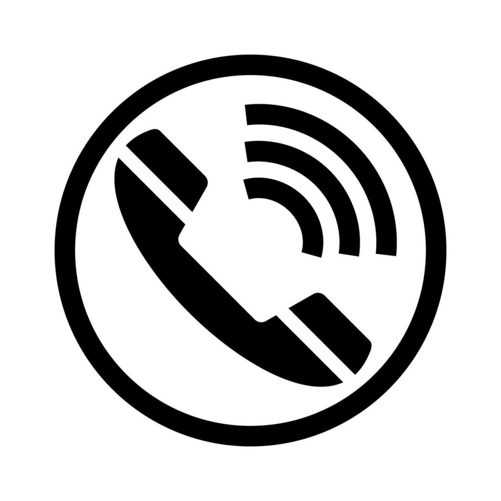 Telephone icon vector design illustration