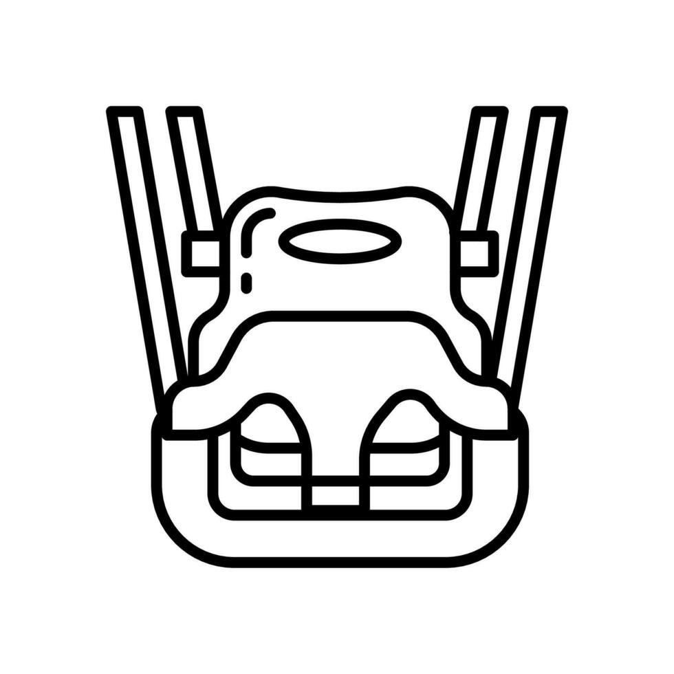 columpio silla icono en vector. ilustración vector