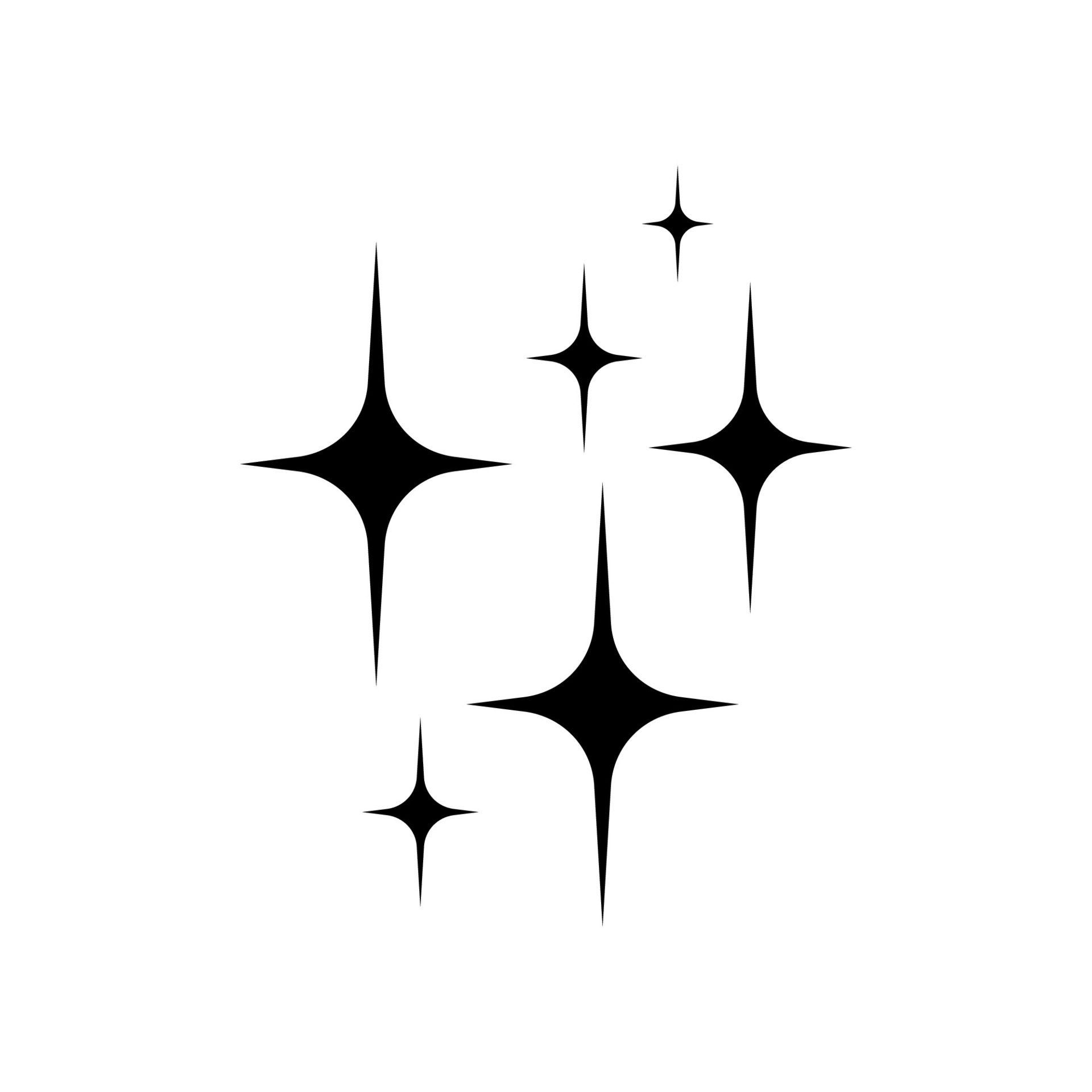 Sparkle star vector icon isoalated on white background. 27445587 Vector
