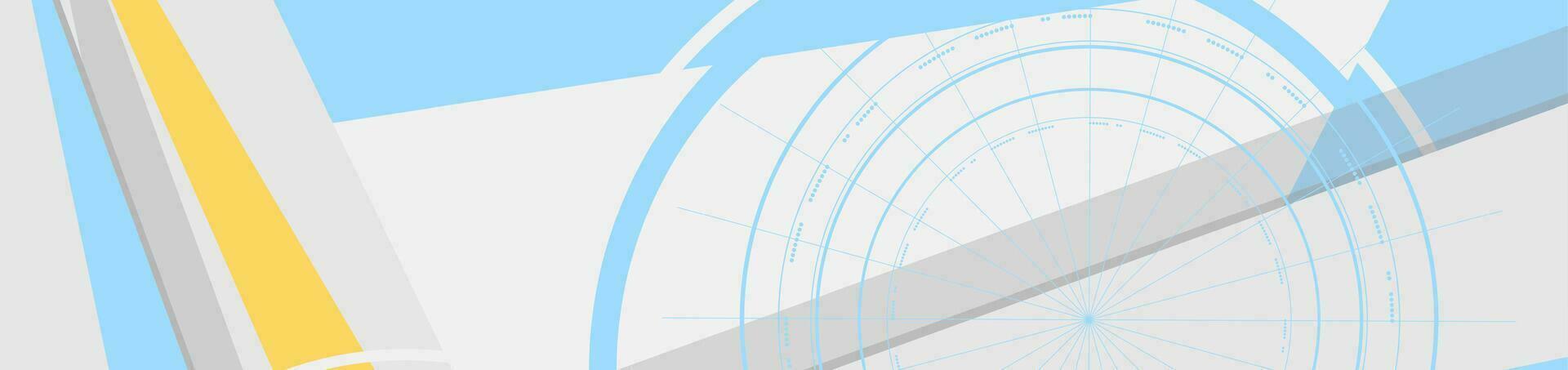 Technical minimal geometric flat abstract background vector