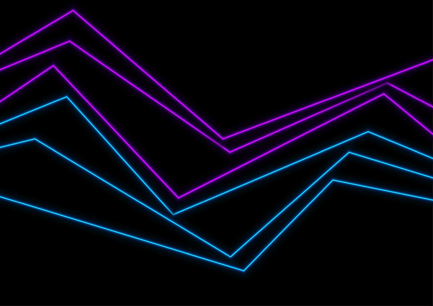 azul ultravioleta neón curvo líneas resumen antecedentes vector