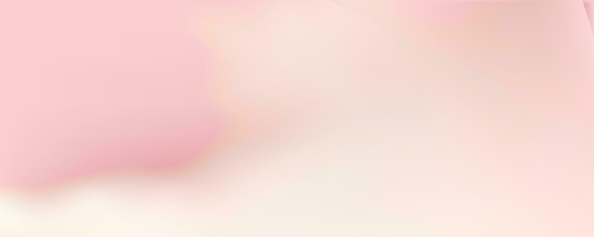 Pink spreading texture of cream, ice cream or icing. Light background of strawberry dessert, jelly or confectionery cream. vector