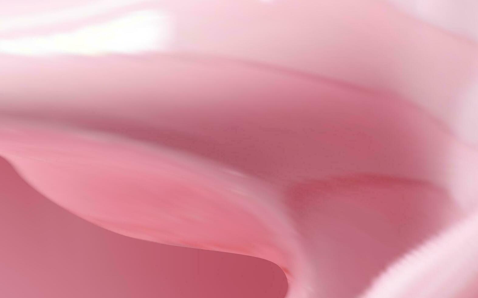 rosado extensión textura de crema, hielo crema o Formación de hielo. ligero antecedentes de fresa postre, jalea o confitería crema. vector