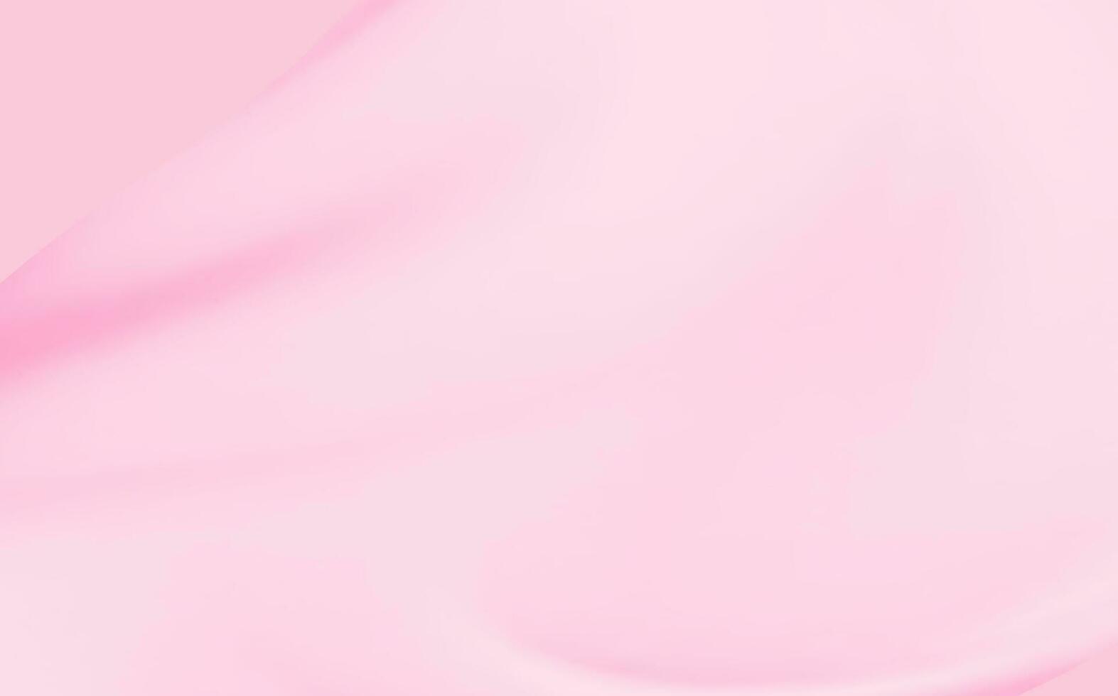 Pink spreading texture of cream, ice cream or icing. Light background of strawberry dessert, jelly or confectionery cream. vector