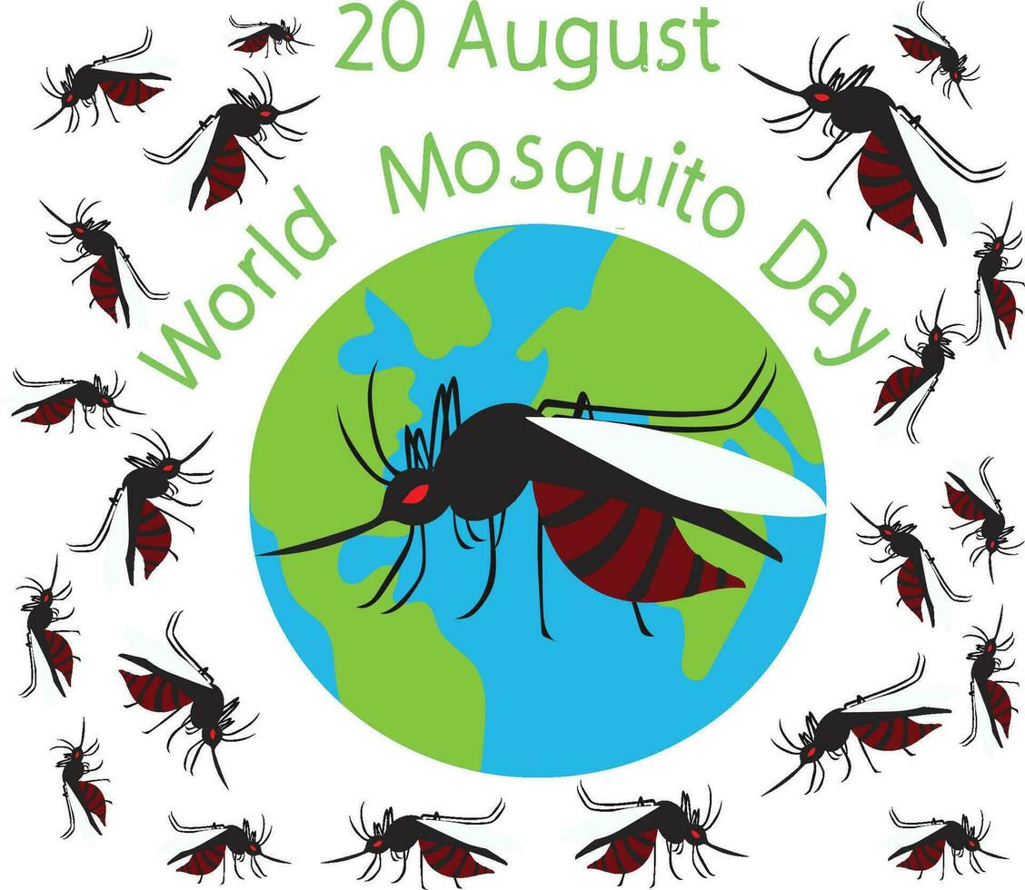 World Mosquito Day vector
