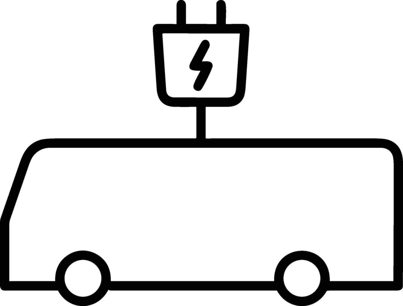 Bus transportation symbol icon vector image. Illustration of the silhouette bus transport public travel design image. EPS 10