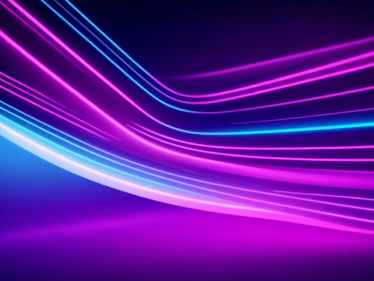 abstract multi color wavy background ai generated photo
