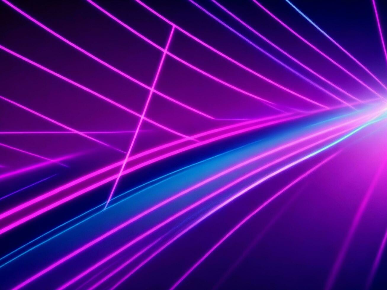 abstract multi color wavy background ai generated photo