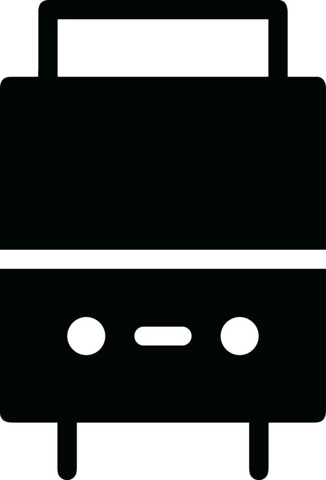 Bus transportation symbol icon vector image. Illustration of the silhouette bus transport public travel design image. EPS 10