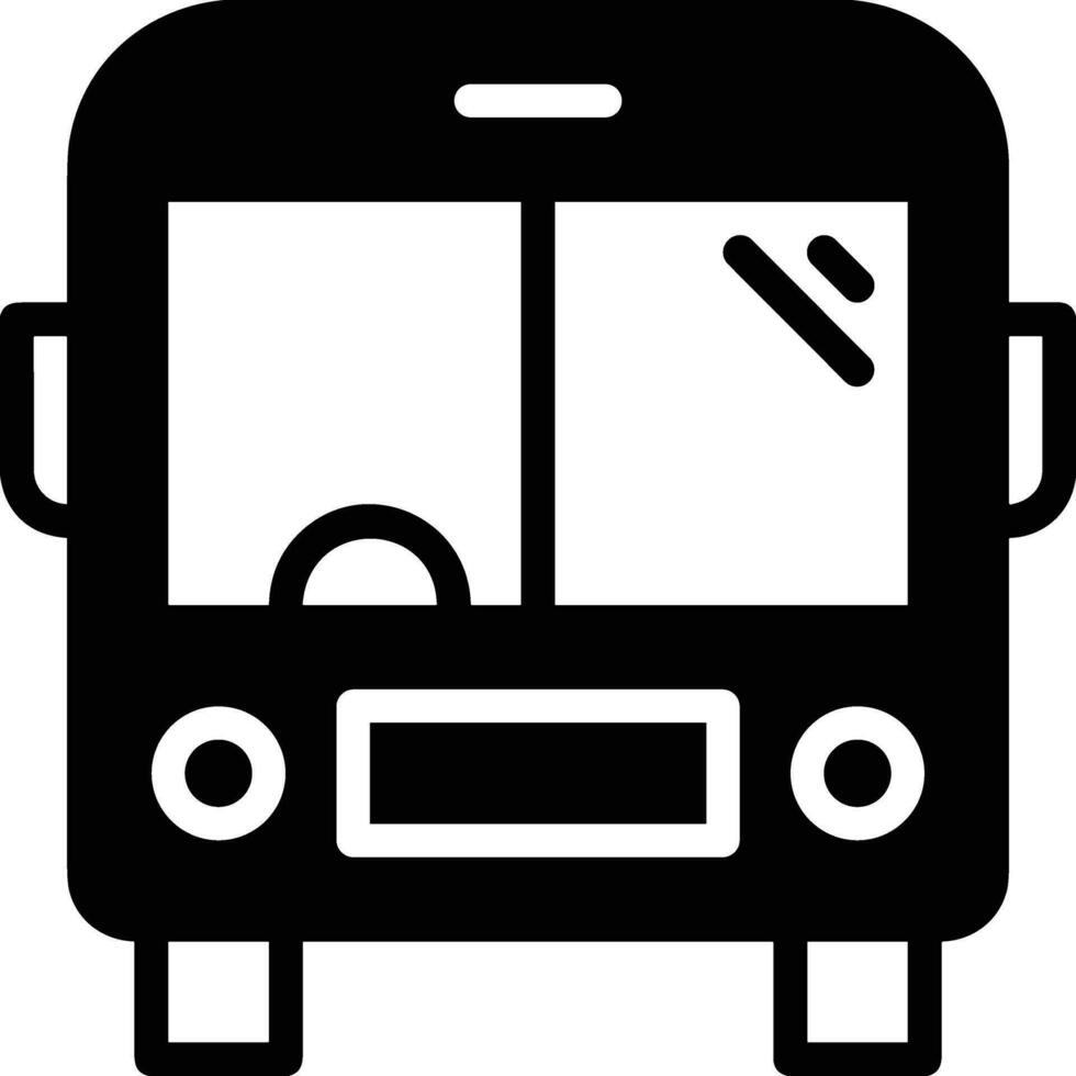 autobús transporte símbolo icono vector imagen. ilustración de el silueta autobús transporte público viaje diseño imagen. eps 10