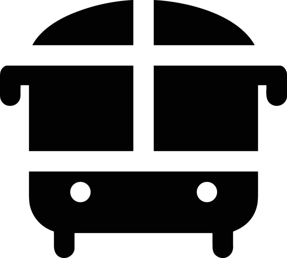 Bus transportation symbol icon vector image. Illustration of the silhouette bus transport public travel design image. EPS 10