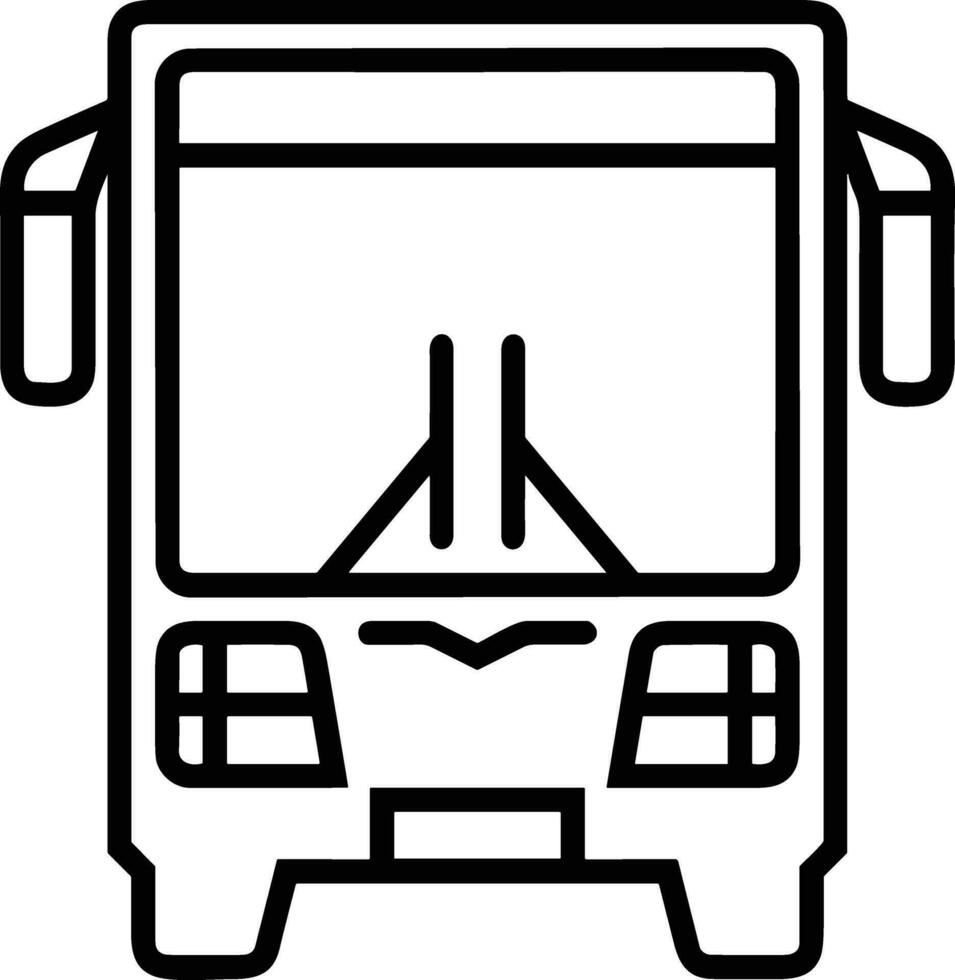 autobús transporte símbolo icono vector imagen. ilustración de el silueta autobús transporte público viaje diseño imagen. eps 10