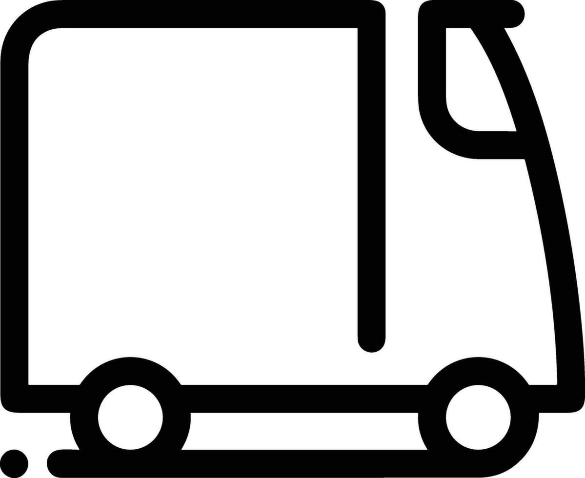 Bus transportation symbol icon vector image. Illustration of the silhouette bus transport public travel design image. EPS 10