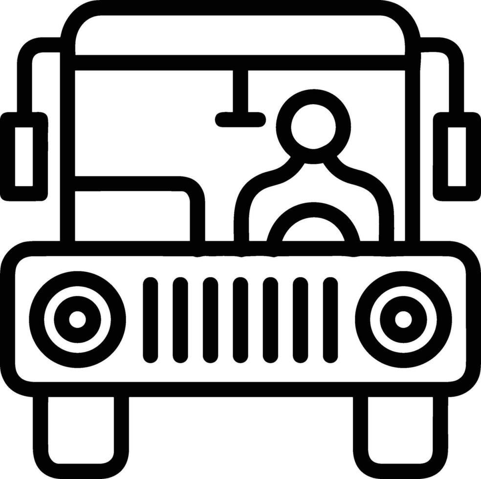 Bus transportation symbol icon vector image. Illustration of the silhouette bus transport public travel design image. EPS 10