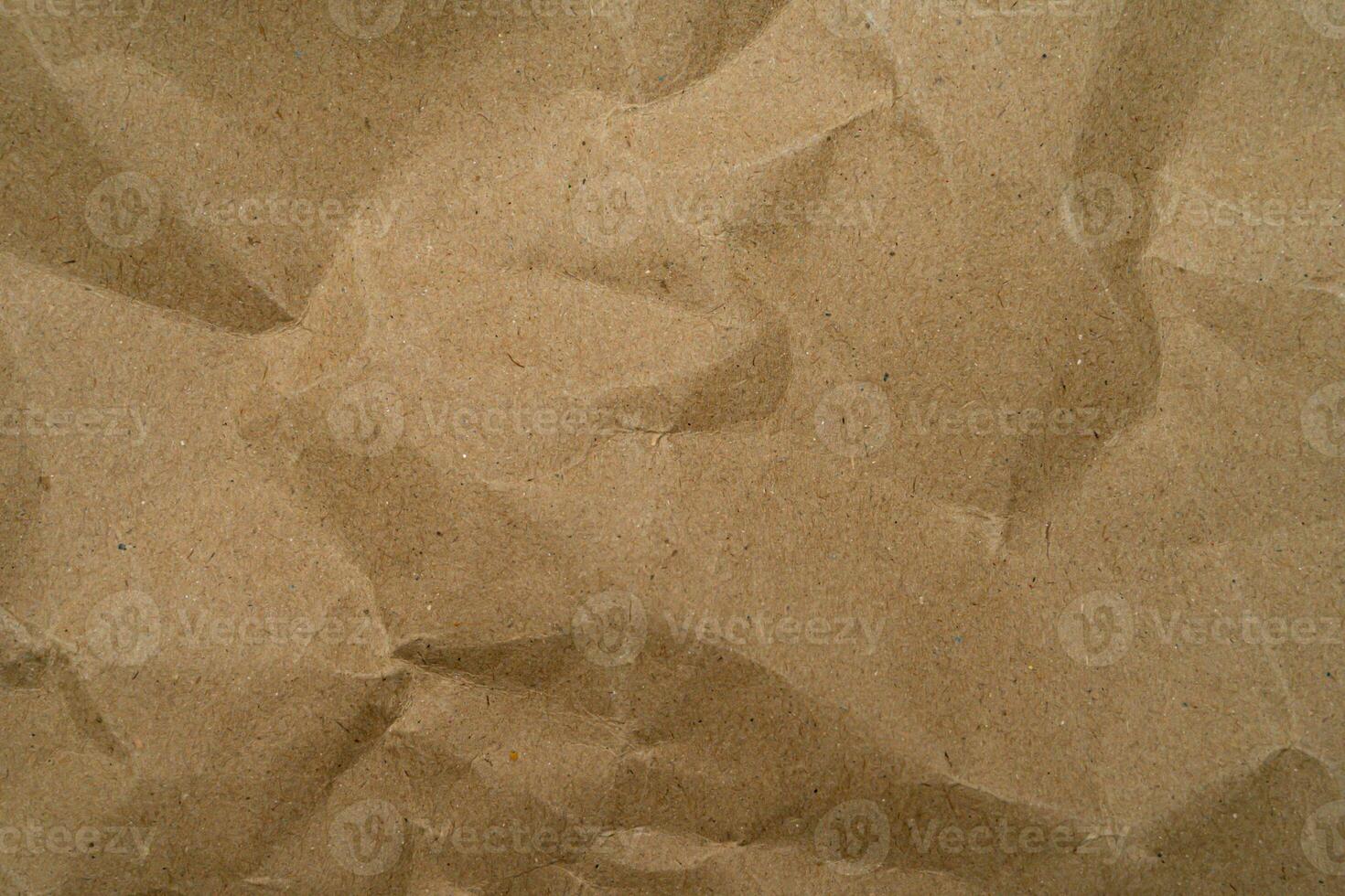 Recycle Paper Texture background. Crumpled Old kraft paper abstract shape background with space paper for text high resolution photo