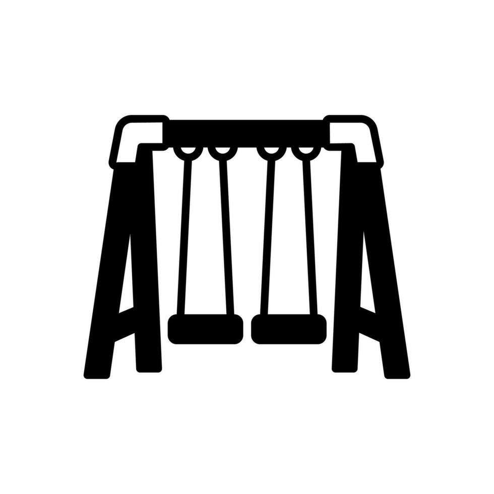 Swing icon in vector. Illustration vector