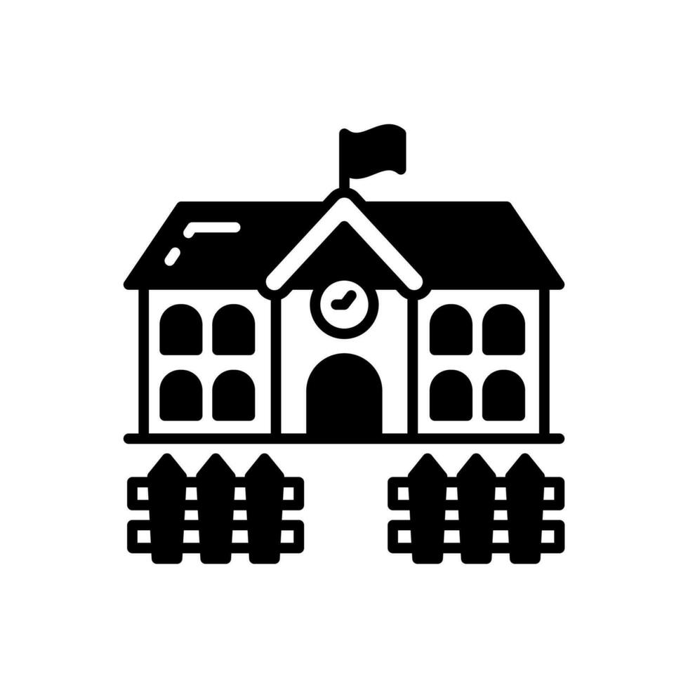 Kindergarten icon in vector. Illustration vector