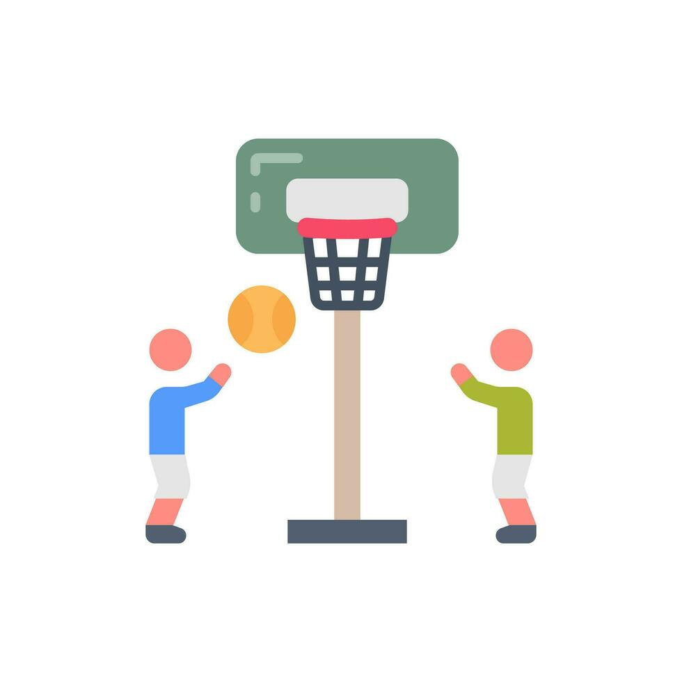 Basketball icon in vector. Illustration vector