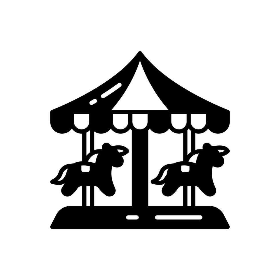 Carousel icon in vector. Illustration vector
