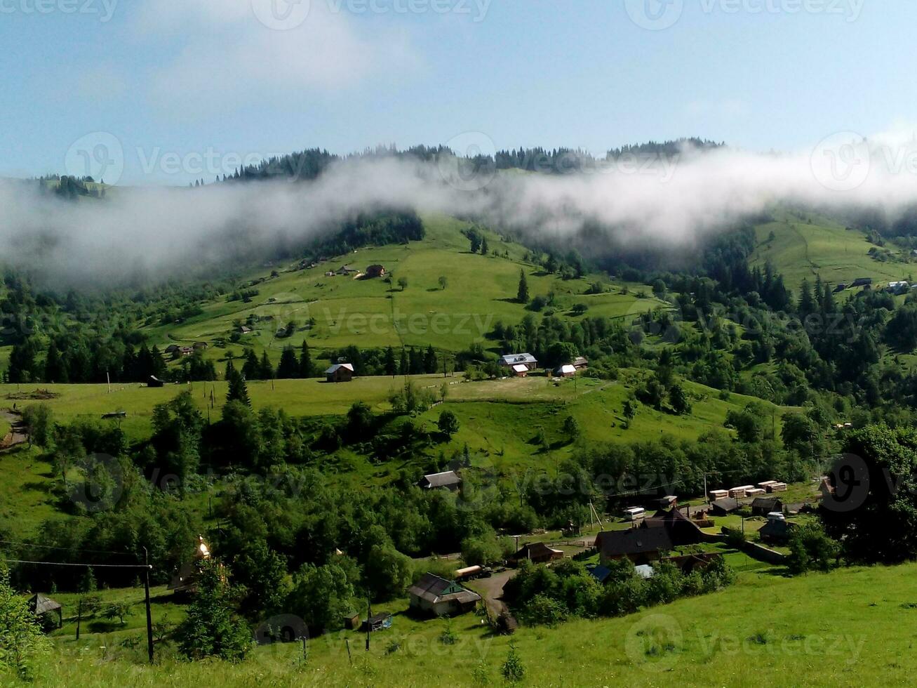 High in the mountains photo