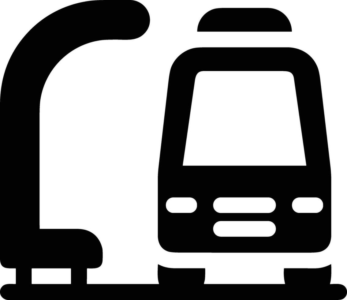 Bus transportation symbol icon vector image. Illustration of the silhouette bus transport public travel design image. EPS 10