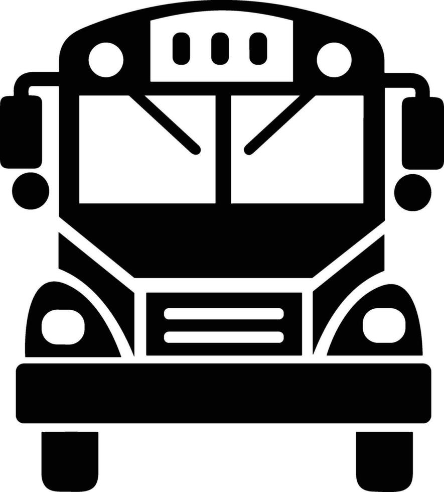 autobús transporte símbolo icono vector imagen. ilustración de el silueta autobús transporte público viaje diseño imagen. eps 10