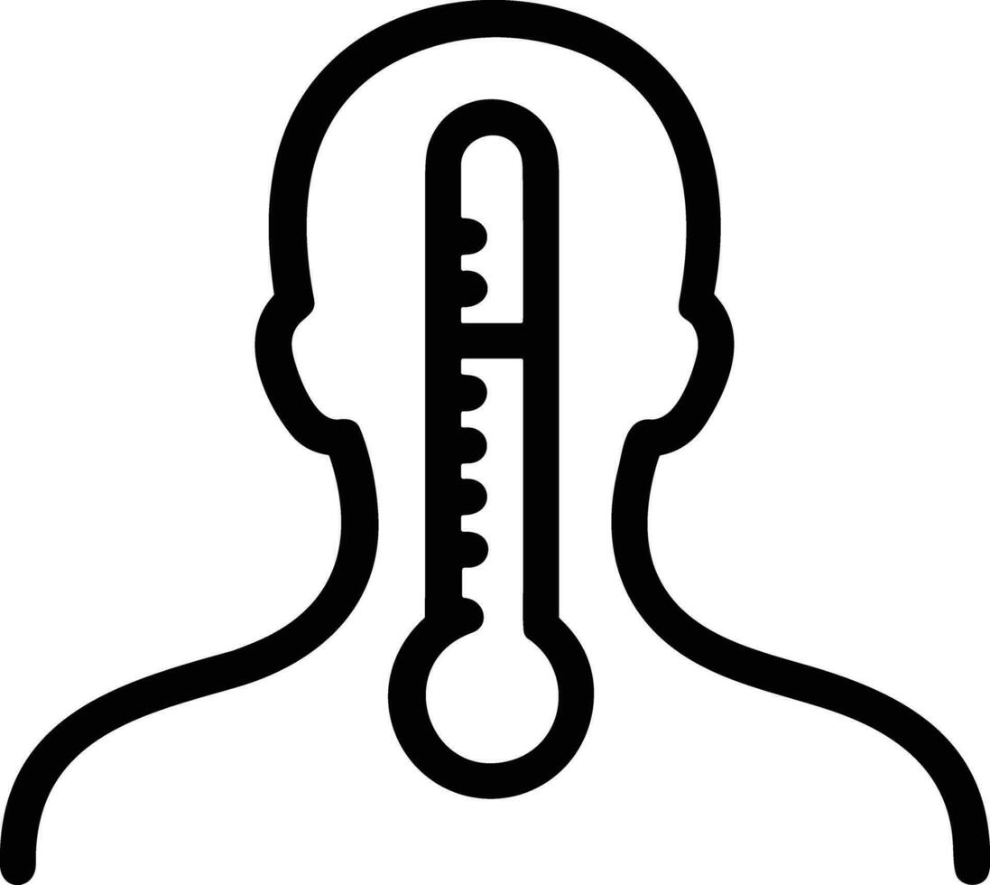 Thermometer medicine icon symbol image vector. Illustration of the temperature cold and hot measure tool design image.EPS 10 vector