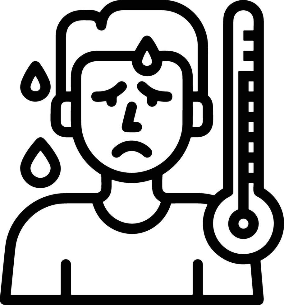 Thermometer medicine icon symbol image vector. Illustration of the temperature cold and hot measure tool design image.EPS 10 vector