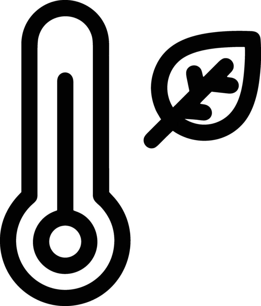 Thermometer medicine icon symbol image vector. Illustration of the temperature cold and hot measure tool design image.EPS 10 vector