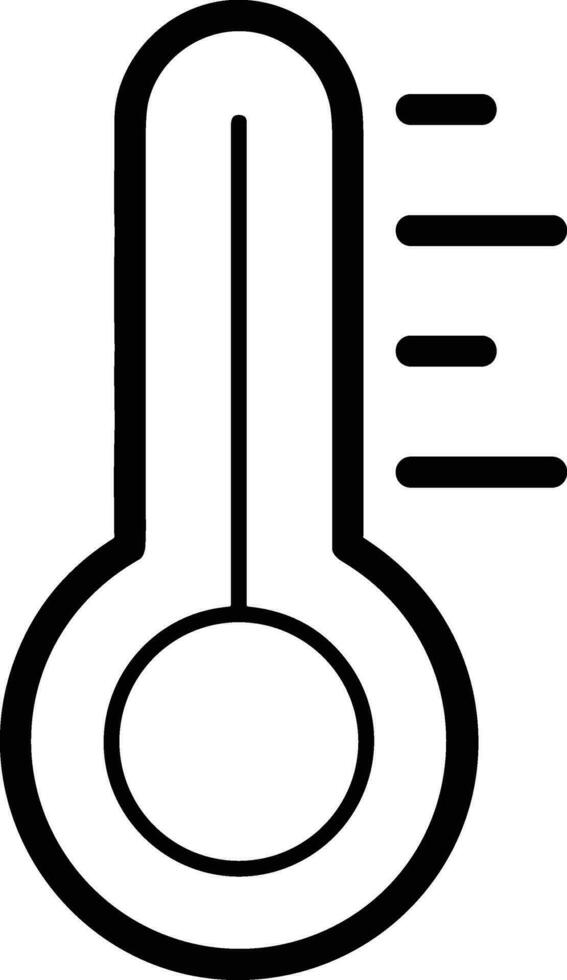 Thermometer medicine icon symbol image vector. Illustration of the temperature cold and hot measure tool design image.EPS 10 vector