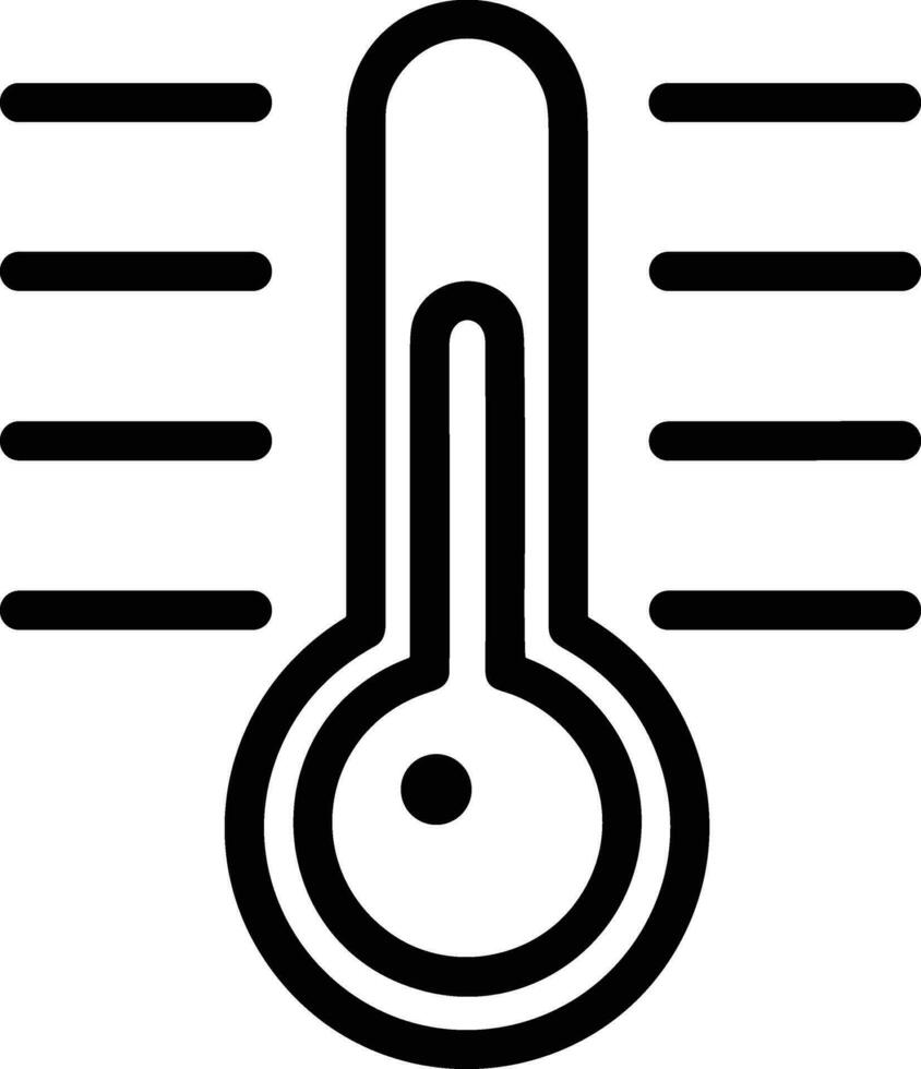 Thermometer medicine icon symbol image vector. Illustration of the temperature cold and hot measure tool design image.EPS 10 vector