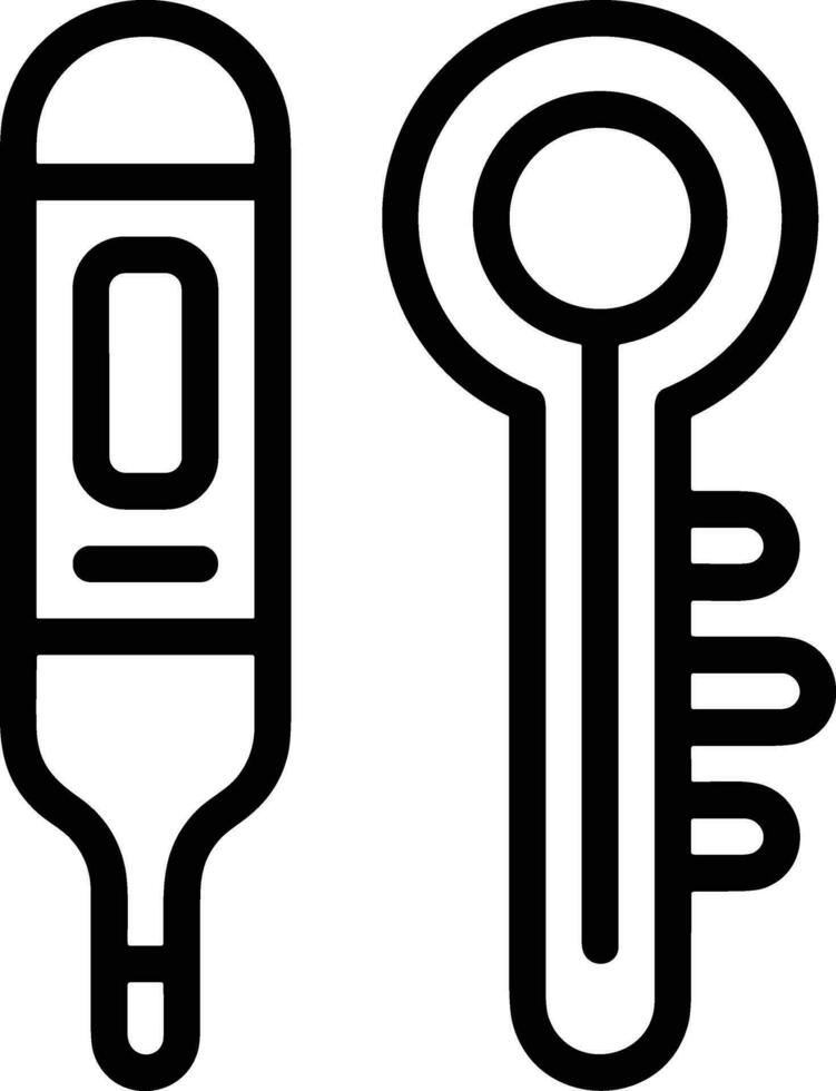 Thermometer medicine icon symbol image vector. Illustration of the temperature cold and hot measure tool design image.EPS 10 vector