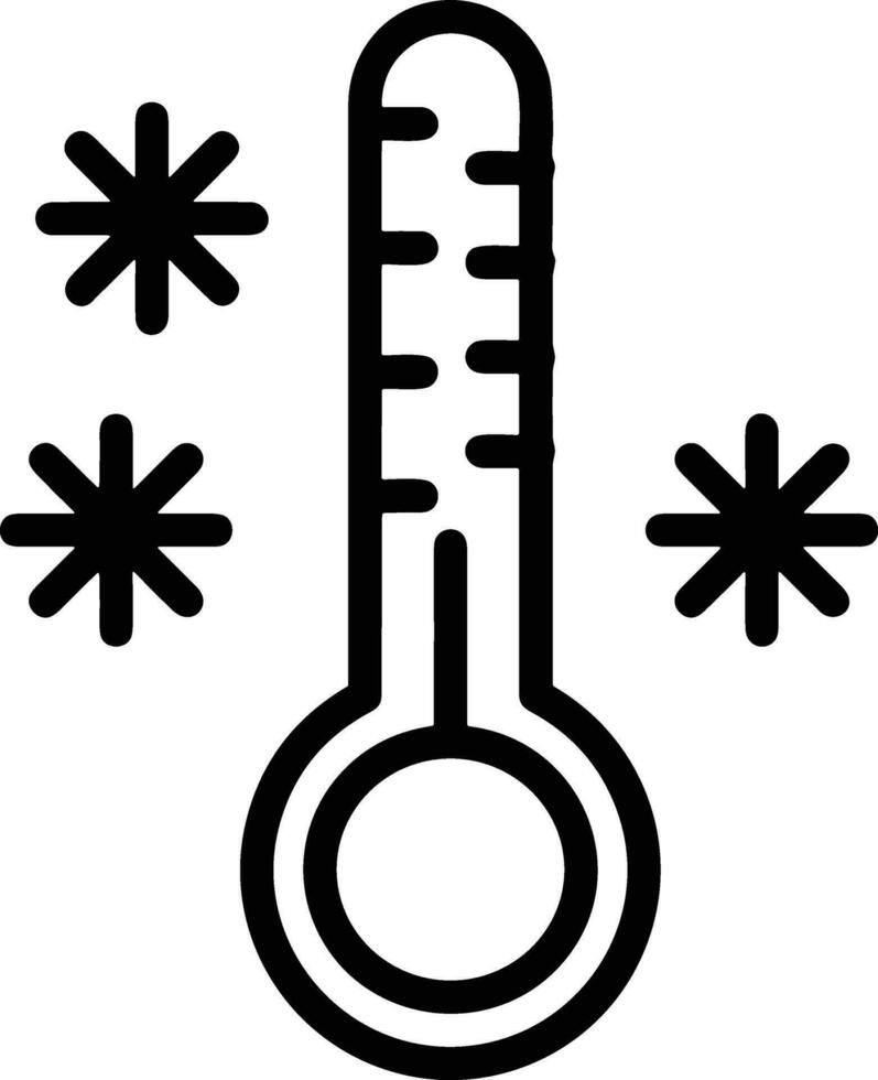 termómetro medicina icono símbolo imagen vector. ilustración de el temperatura frío y caliente medida herramienta diseño imagen.eps 10 vector