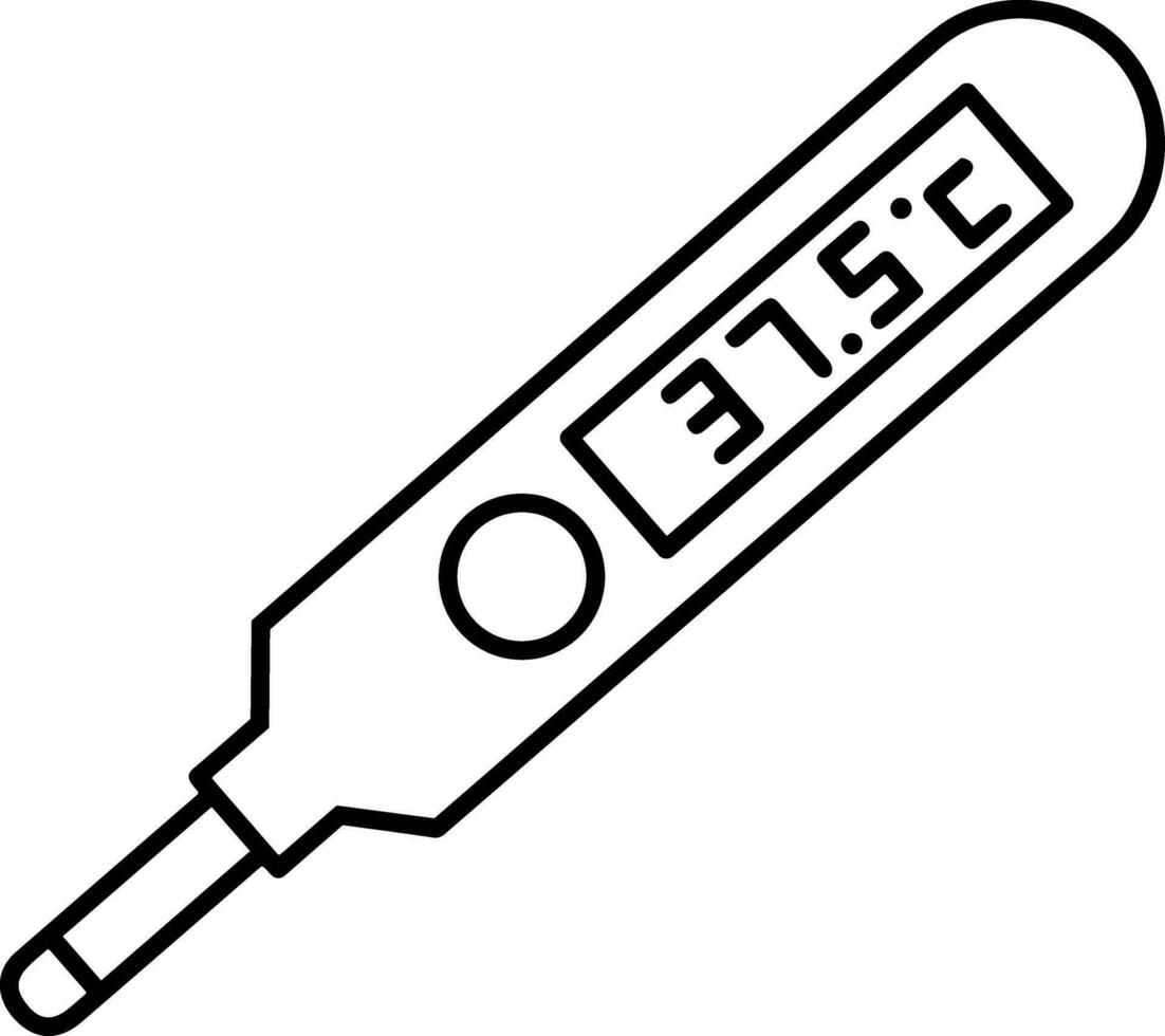 Thermometer medicine icon symbol image vector. Illustration of the temperature cold and hot measure tool design image.EPS 10 vector