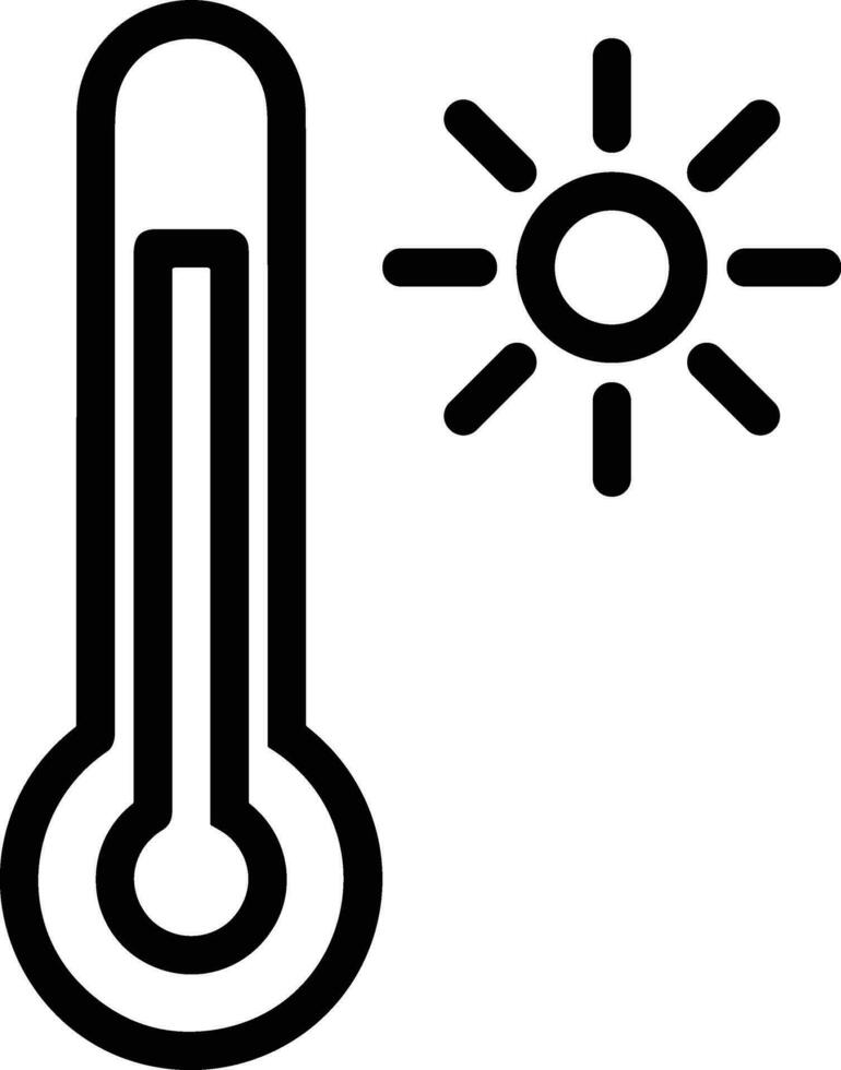 Thermometer medicine icon symbol image vector. Illustration of the temperature cold and hot measure tool design image.EPS 10 vector