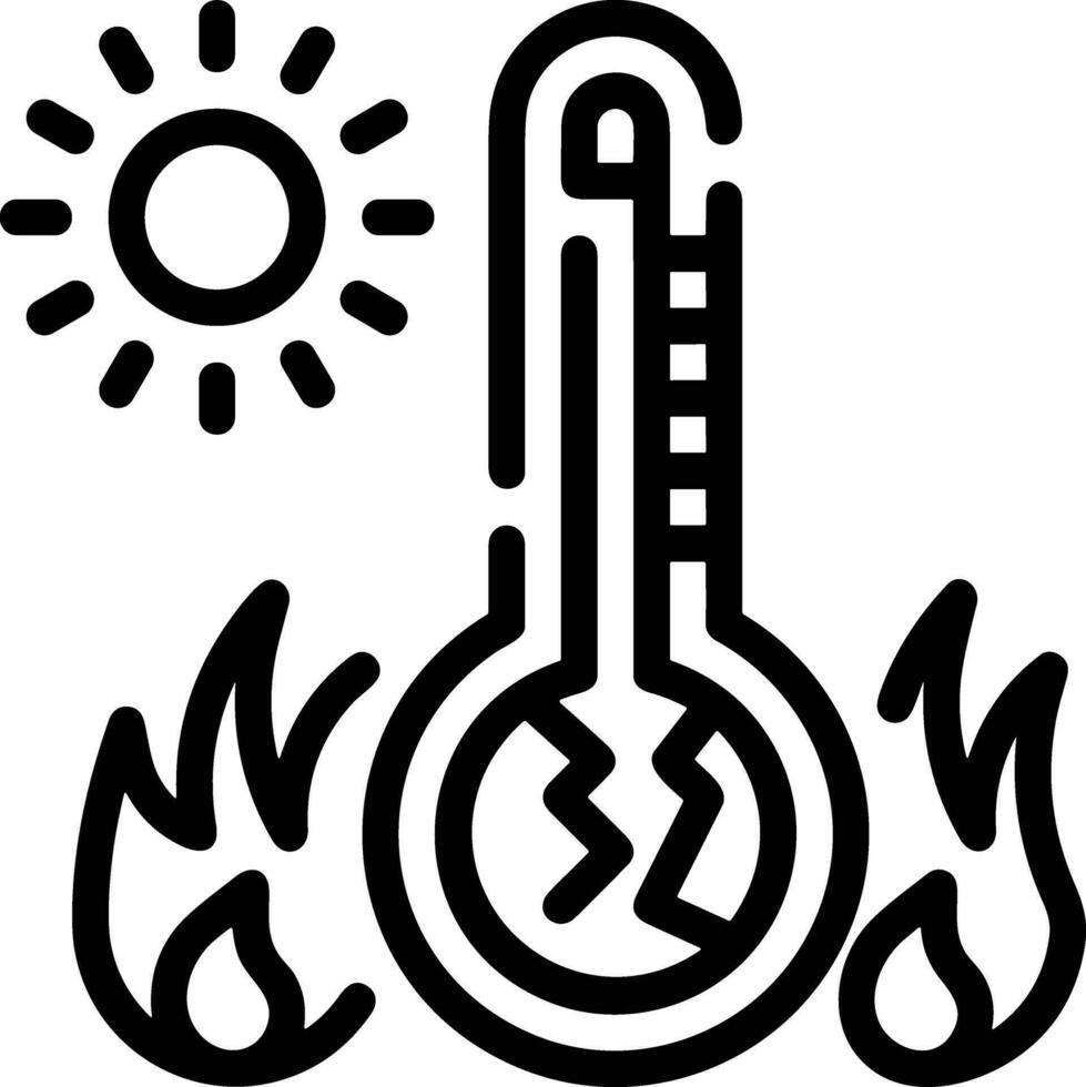 Thermometer medicine icon symbol image vector. Illustration of the temperature cold and hot measure tool design image.EPS 10 vector