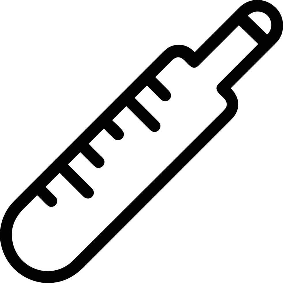 Thermometer medicine icon symbol image vector. Illustration of the temperature cold and hot measure tool design image.EPS 10 vector