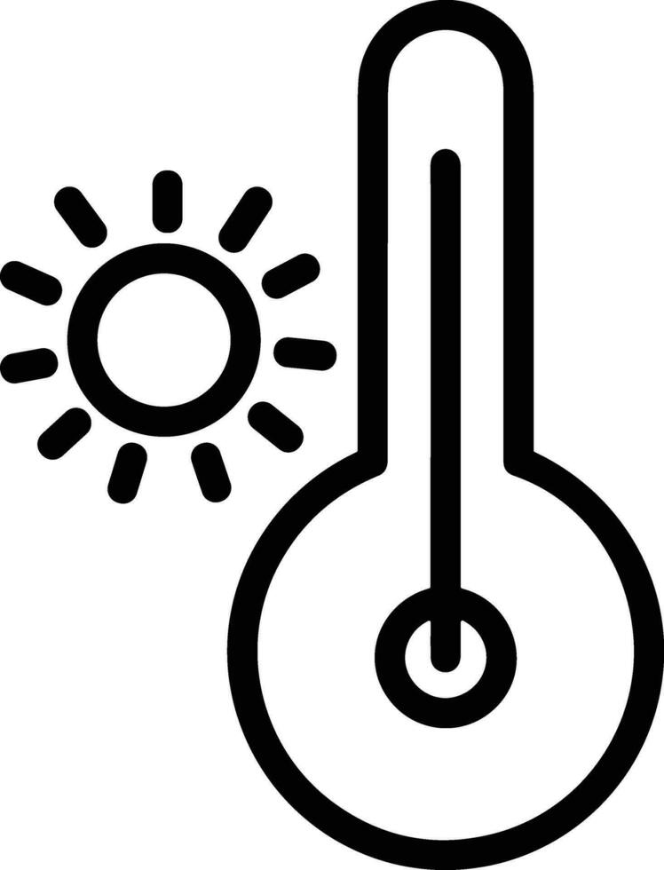 Thermometer medicine icon symbol image vector. Illustration of the temperature cold and hot measure tool design image.EPS 10 vector
