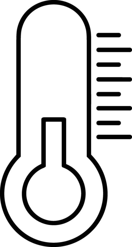 Thermometer medicine icon symbol image vector. Illustration of the temperature cold and hot measure tool design image.EPS 10 vector