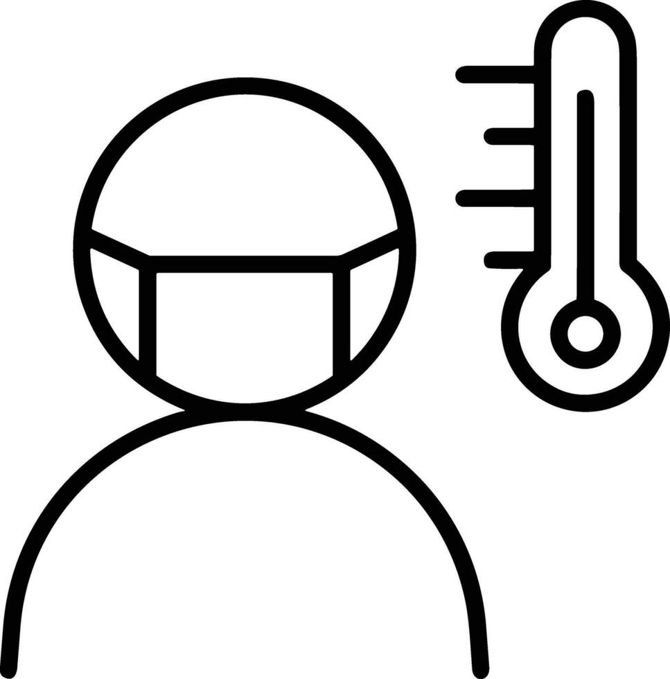 Thermometer medicine icon symbol image vector. Illustration of the temperature cold and hot measure tool design image.EPS 10 vector