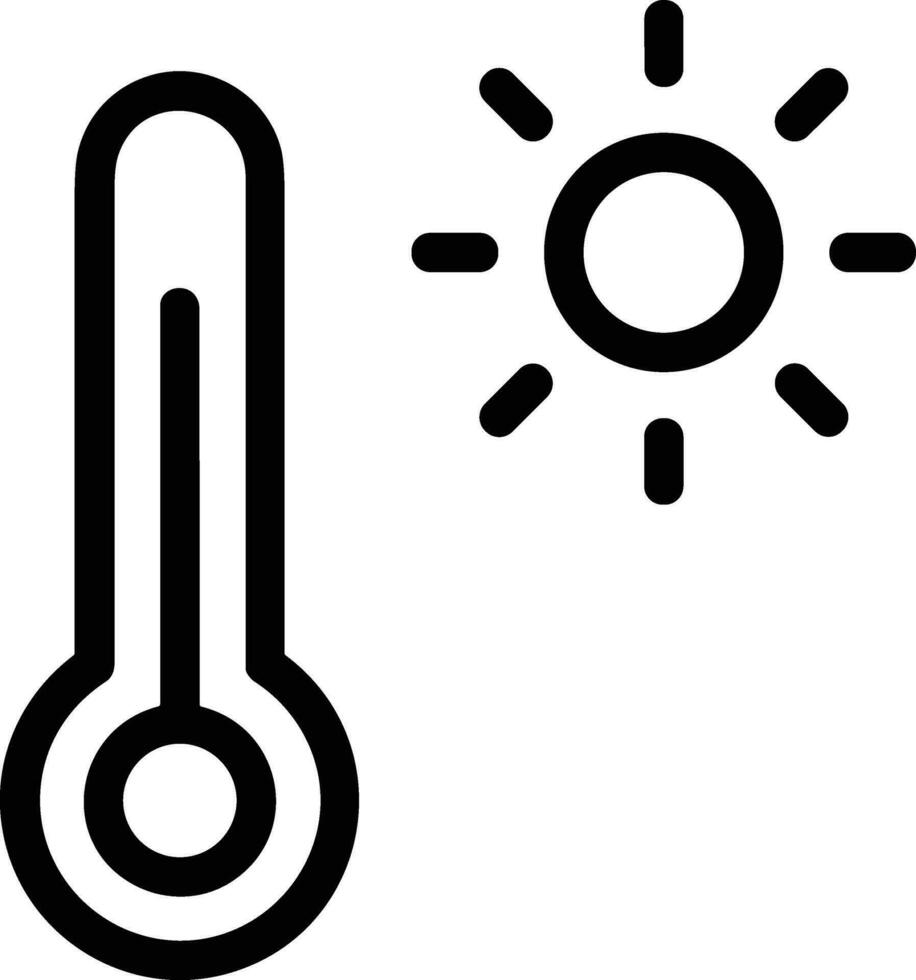 Thermometer medicine icon symbol image vector. Illustration of the temperature cold and hot measure tool design image.EPS 10 vector