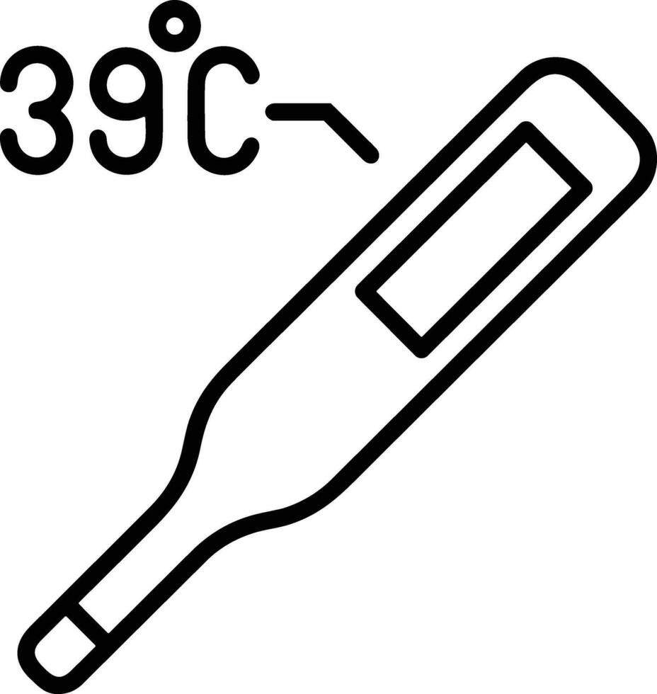 Thermometer medicine icon symbol image vector. Illustration of the temperature cold and hot measure tool design image.EPS 10 vector
