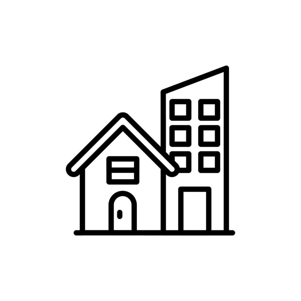 Property icon in vector. Illustration vector