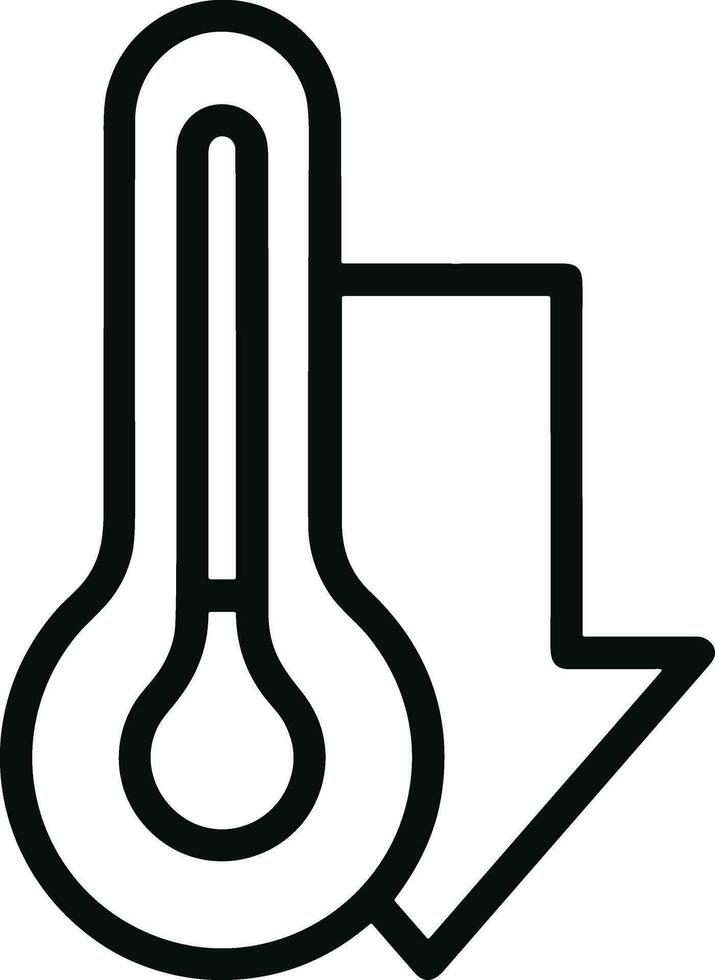 Thermometer medicine icon symbol image vector. Illustration of the temperature cold and hot measure tool design image.EPS 10 vector