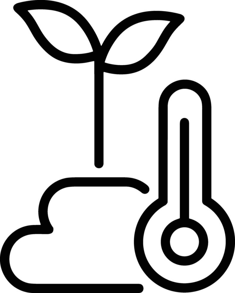 Thermometer medicine icon symbol image vector. Illustration of the temperature cold and hot measure tool design image.EPS 10 vector