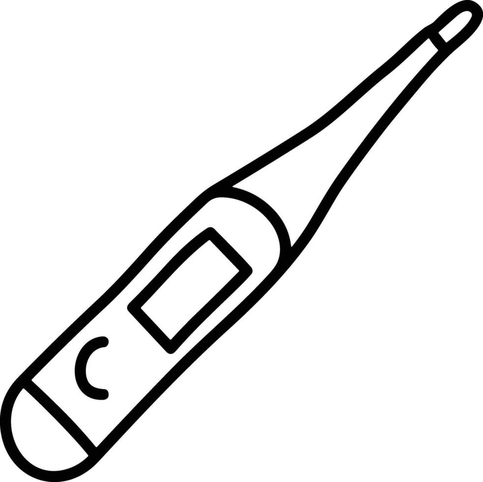 Thermometer medicine icon symbol image vector. Illustration of the temperature cold and hot measure tool design image.EPS 10 vector