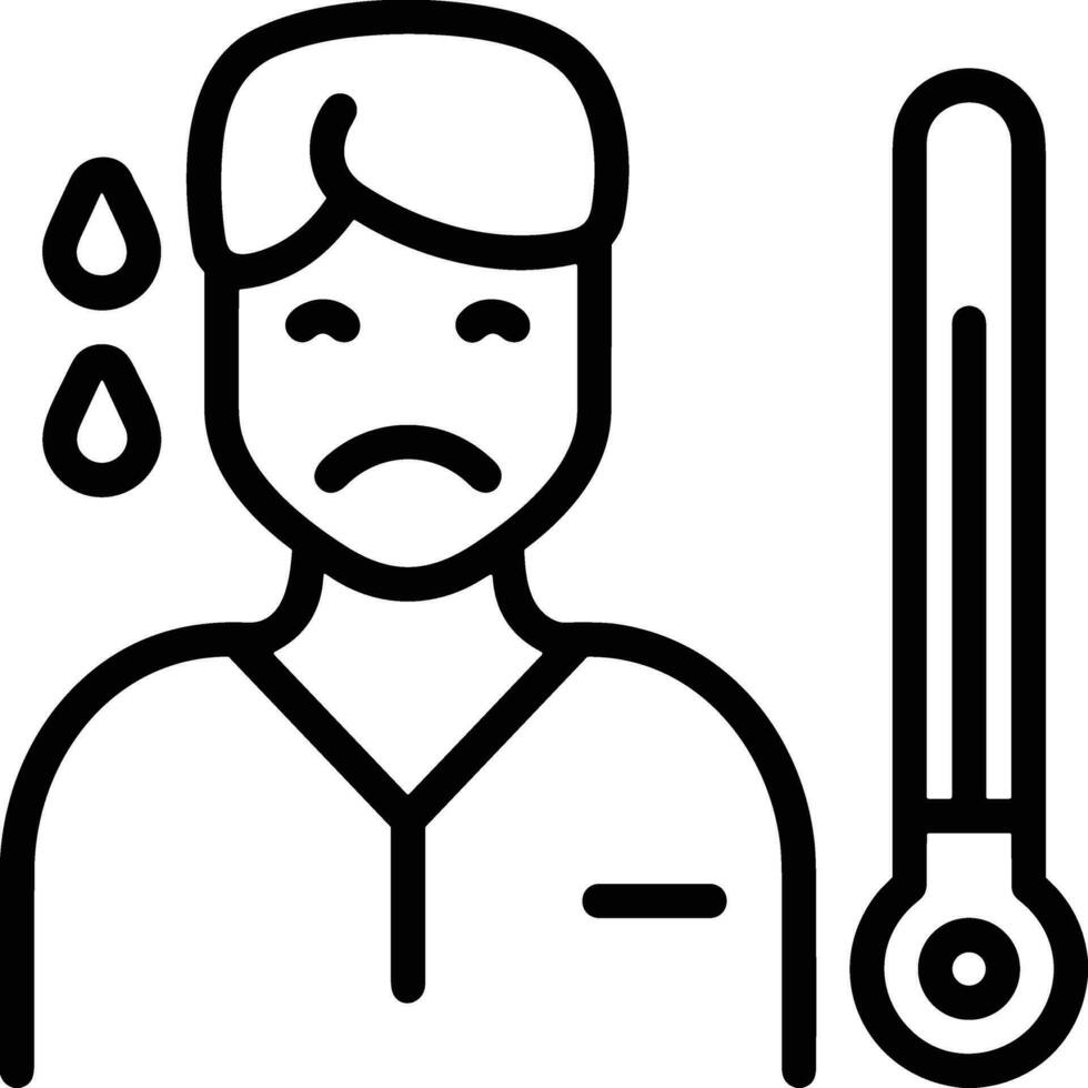 Thermometer medicine icon symbol image vector. Illustration of the temperature cold and hot measure tool design image.EPS 10 vector