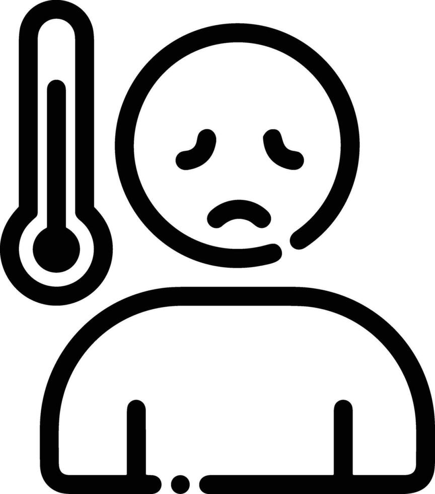 Thermometer medicine icon symbol image vector. Illustration of the temperature cold and hot measure tool design image.EPS 10 vector