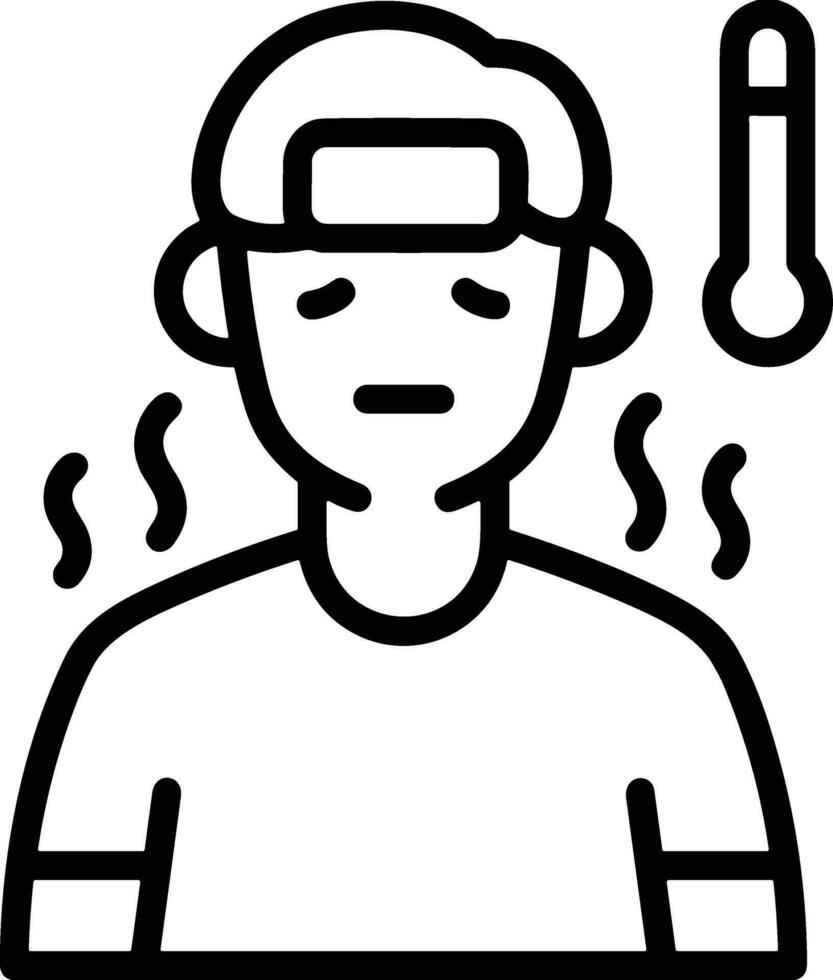 Thermometer medicine icon symbol image vector. Illustration of the temperature cold and hot measure tool design image.EPS 10 vector