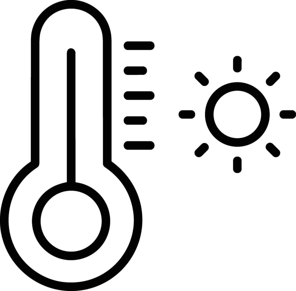 Thermometer medicine icon symbol image vector. Illustration of the temperature cold and hot measure tool design image.EPS 10 vector